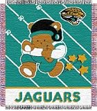 Jacksonville Jaguars Triple Woven Jacquard NFL Throw (Baby Series) by Northwest (36x48)