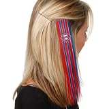MLB Philadelphia Phillies Ladies Royal Blue-Red Sports Extension Hair Clips