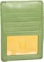 HOBO INTERNATIONAL Euro Slide Wallet,Spring Green,one size
