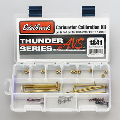 Edelbrock 1841 Thunder Series AVS Carburetor Calibration Kit