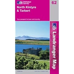 North Kintyre and Tarbert (Landranger Maps)