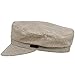 Sterkowski Summer Linen Fiddler Style Sailing Cap US 7 3/8 Beige