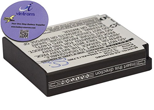 VINTRONS Replacement Battery for Kodak PlaySport Zx5,