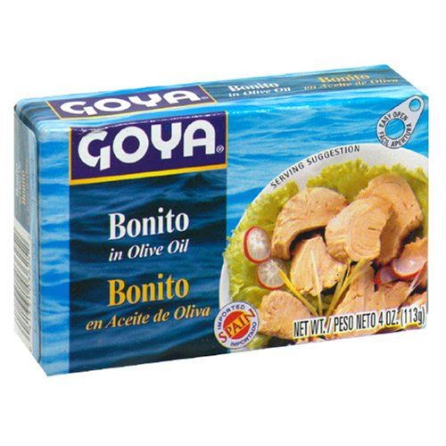 Goya Bonito Albacore Olive Oil, 4-Ounce Units (Pack of 4) by Goya Foods Inc.