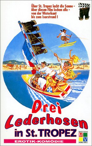 Drei Lederhosen in St. Tropez