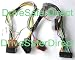 Electronics : ISO Audio/Power Lead for use with Telemute blue box on Parrot CK3200, 3200 LS-COLOR, 3200 LS-PLUS, CK3400, 3400 LS-GPS, MK6000, MK6100, MKi9000, MKi9100, MKi9200 - non-genuine replacement lead with same functionality as leads supplied with original kit, also has modern blade-type fuses and extra-length leads
