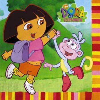 Dora the Explorer Party Luncheon Napkins 16 Pack - Buy Dora the Explorer Party Luncheon Napkins 16 Pack - Purchase Dora the Explorer Party Luncheon Napkins 16 Pack (Party Supplies, Toys & Games,Categories,Party Supplies,Tableware,Napkins)