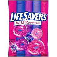LifeSavers Wild Berries Hard Candy, 6.25-Ounce Bags (Pack of 12)