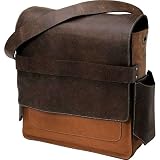 Petunia Pickle Bottom Rubicon Rucksack - Brown Buffalo Leather Tote or Diaper Bag