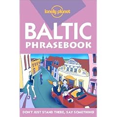Lonely Planet Baltic States Phrasebook