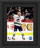 Framed Pavol Demitra Vancouver Canucks Photo