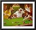 Jack the Ripper Humor Framed Art Poster Print by Arthur Sarnoff, 22x18