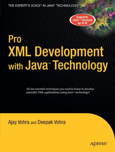 pro xml development with java technology
