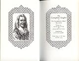 The compleat angler, or, The contemplative man's recreation