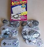 4 Super Nintendo Controllers + multitap