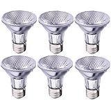 Triangle Bulbs T10671-6 (6 pack) - 39PAR20/NFL/120V, 39 Watt (50W Replacement), PAR20, 120 Volt, 25 Degree Narrow Flood, Halogen Light Bulb, 6  Pack