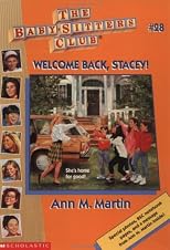 Welcome Back, Stacey (Baby-Sitters Club, 28)