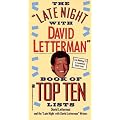 Late Night with David Letterman Book of Top Ten Lists book cover