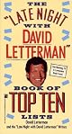 The "LATE NIGHT WITH DAVID LETTERMAN" BOOK OF TOP TEN LISTS