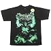 Search : THE INCREDIBLE HULK GLOW-IN-THE-DARK "POWER OF HULK" Licensed Black Boys Tee