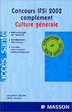 Concours d'entr�e IFSI : Compl�ment culture g�n�rale