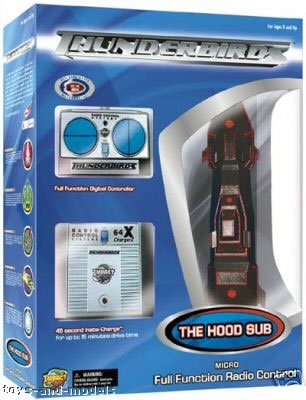 Childrens Toyshop  Toys : Thunderbirds Hood 1:64