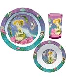 Disney Fairies 3 Pc. Melamine Dinnerset