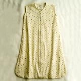 HALO SleepSack 100% Organic Cotton Wearable Blanket Green Dot Medium