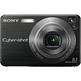 Sony Cybershot DSCW130 8.1MP Digital Camera with 4x Optical Zoom with Super Steady Shot