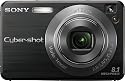 Sony Cybershot DSCW130/B 8.1MP Digital Camera with 4x Optical Zoom with Super Steady Shot (Black)