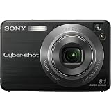 Buy Sony Cybershot DSCW130 B 8.1MP Digital Camera with 4x Optical Zoom with Super Steady Shot (Black) by Sony