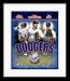 Rafael Furcal, Nomar Garciaparra and Jeff Kent Los Angeles Dodgers MLB 