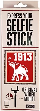 Official Delta Sigma Theta Selfie Stick with with built in Remote Shutter With Adjustable Phone Holder for Apple iPhone 6/6 Plus/5/4, iPod, Samsung Galaxy S6/S5/S4/S3, Note 4/3/2 and More