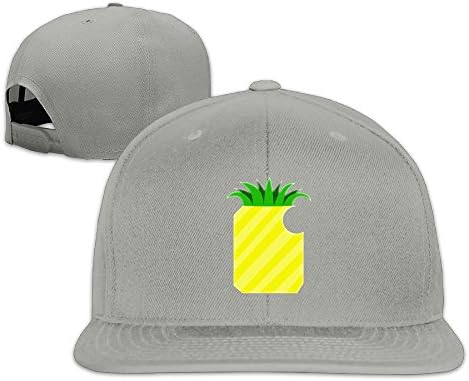 KTKY Funny Creative Pinapple Phone Hip-hop Baseball Hat Ash