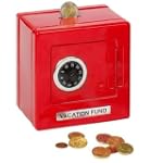 Tirelire en forme de coffret fort ave...