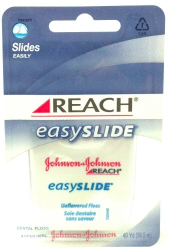 See Reach Easy Slide Floss By Johnson and Johnson Unflavored 40 Yd. (1 Each)