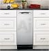 GE Profile GCG1580PSS Fully Integrated Trash Compactor with 1.4 cu. ft. Capacity, 1/3 HP Motor, Automatic Anti-Jam, Toe Pedal Opener and Removable Key Lock: Stainless Steel