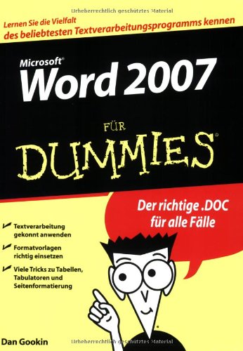Word 2007 für Dummies (German Edition)