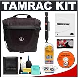 Tamrac 3536 Express 6 Digital SLR Camera Bag (Black) + Accessory Kit for Canon Rebel XSi, XS, T1i, T2i, EOS 50D, 5D, 7D, Nikon D3000, D5000, D40, D60, D90, D300, D300s, Olympus Evolt E-30, E-450, E-520, E-620, and Sony Alpha A230, A330, A380, A450, A500, A550, A850