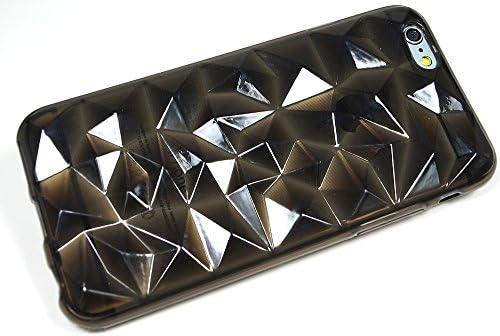 iPhone6 Case, Apple iPhone 6 Crystal Jelly , Mobile Soft Crystal Jelly Case - Retail Packaging (Light Black)