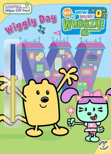 Wiggly Day [With Wipe-Off Pen] (Nick Jr. Wow! Wow! Wubbzy!)