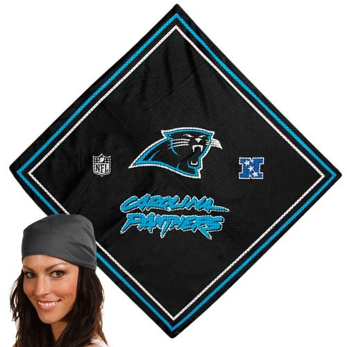 Carolina Panthers Black Jersey Bandana