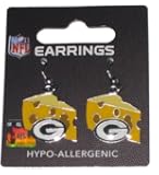 Green Bay Packers Cheese Dangle Earrings