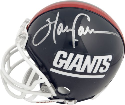 Harry Carson New York Giants Autographed Riddell Mini Helmet