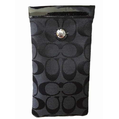 Coach Signature Eyeglass Sunglass Sleeve Case 61134