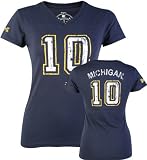 Michigan Wolverines Women's Fanatic Football T-Shirt