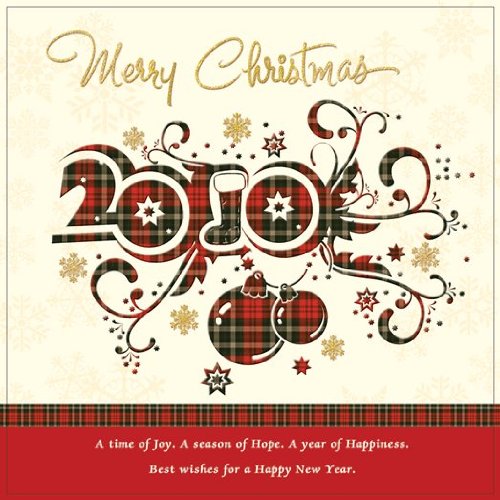 25 Folded 5x7 Premium Quality "Merry Christmas" Greeting Cards at WHOLESALE Price - 25 Unique and Independently Designed Greeting Cards In 5 Different Designs (Blank Interior)