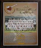 1984 San Diego Padres Major League Baseball National League Championship 11x13 Plaque
