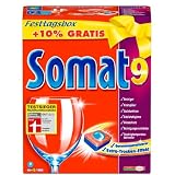 Somat 9 Tabs XL Mehrmenge +10%, 1,11 kg, 48+5 Waschladungenvon "Somat"