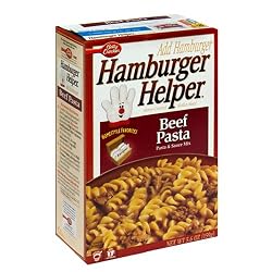 Hamburger Helper, Beef Pasta, 5.6-Ounce Boxes (Pack of 6)